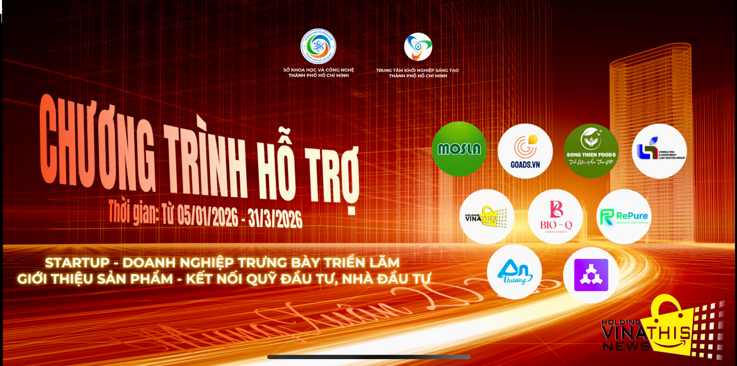 VINATHIS HOLDING THAM GIA TRƯNG BÀY KẾT NỐI NHÀ ĐẦU TƯ TẠI SIHUB - THÚC ĐẨY HỆ SINH THÁI KHỞI NGHIỆP SÁNG TẠO TP.HCM THÁNG 1/2026