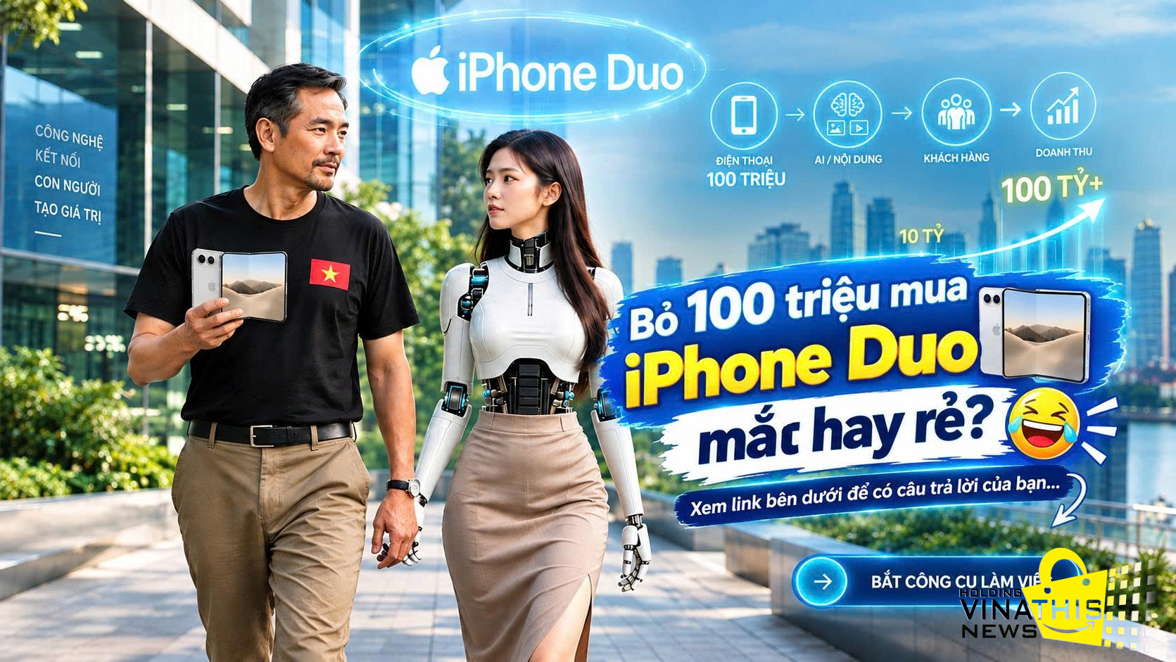 Bỏ 100 triệu mua iPhone Duo: Mắc hay rẻ - Làm sao biến nó thành cỗ máy tạo doanh thu 10 tỷ, 100 tỷ?